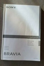 Bedienungsanleitung Sony Bravia LCD Digital Colour TV KDL 