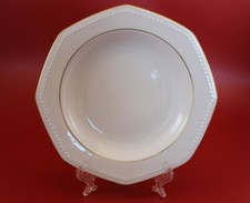 Schirnding Bavaria Paris - Suppenteller 21 cm Goldlinie Goldrand Kordelrand