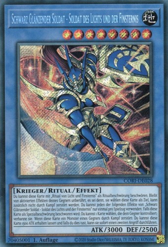 Yugioh schwarz glänzender - schwarz,