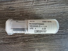 DP / DIA Schaftfräser Ø 18 x