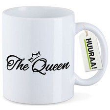 Kaffeetasse The Queen Krone Keramik Tasse Geschenkidee Souvenir Präsent Wichtelg