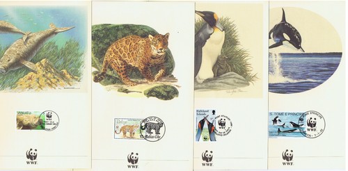 Wwf 1992 grußkarten - wwf,
