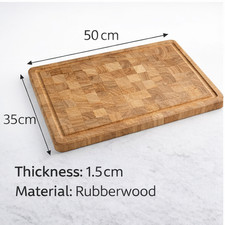 Großes Holz Schneidebrett