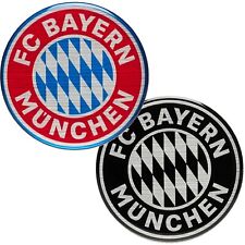 Aufkleber 3D FC Bayern München Logo Kunstharz Sticker Autoaufkleber Doming FCB