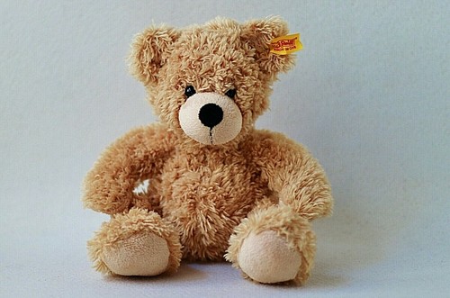 Steiff bär hellbraun 25cm - bär,