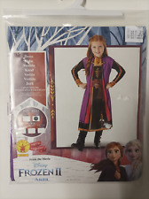 Kinder Kostüm Eiskönigin Anna Frozen II Kleid 3-4 Jahre 104 cm Fasching Karneval