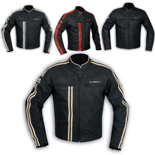 Jacke leder herren - leder,