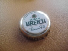 Gebrauchter, gold-weisser Kronkorken EICHBAUM UREICH Premium Pils
