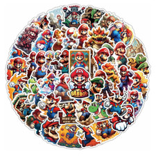 50x Super Mario Sticker Set |