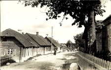 Foto Ak Russland, Dorfpartie, Häuser - 4233915