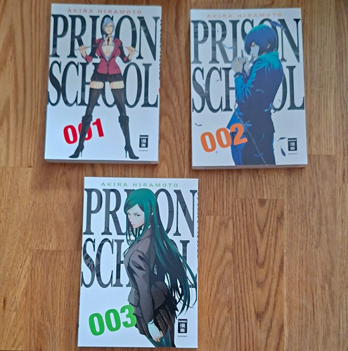 Egmont prison school manga set - prison,