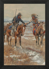 Freundlicher Indianer und