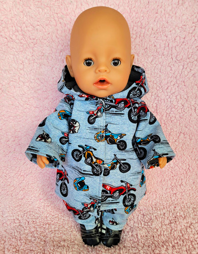 Puppenkleidung softshelljacke - puppenkleidung,