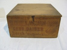 Antike Holzkiste Gebr. Daiber