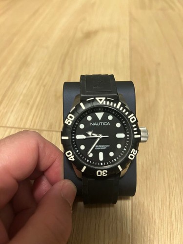 Nautica quarzuhr schwarzes - nautica,