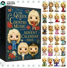 Country Music Queen Blind Box Show Charm Kalender Countdown Adventskalender