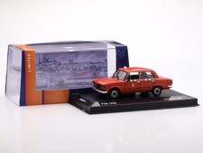 Fiat 125p - Taxi Praha - 1983, red - Limited 1/5pcs. FoxToys 1:43