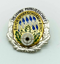 Anstecknadel Sportschützenbund Bayern 25 Jahre Mitgliedschaft Auszeichnung 