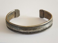 Offener Metall Armreif im