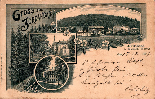 Litho gruss aus biberach - litho,