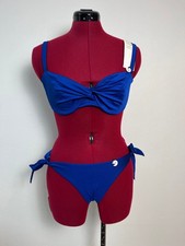 NEU sexy blauer Bikini Gr. S 75e von Hunkemöller