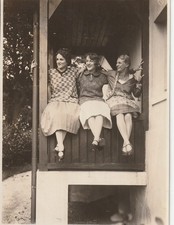 Vintage Foto Hübsche Mädchen