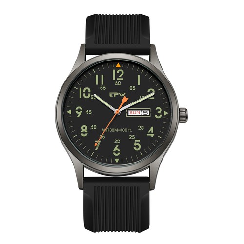 Herrenuhr leuchtende militär - leuchtende,