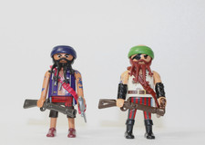 playmobil 2 x  pirat zu