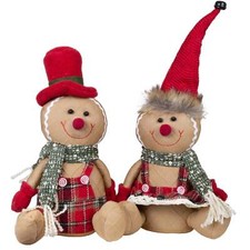 Lebkuchenfiguren 2er Set 35cm