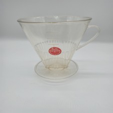 MELITTA Kunststoff Filter Kaffeefilter 1x6 transparent Gastro groß Guter Zustand