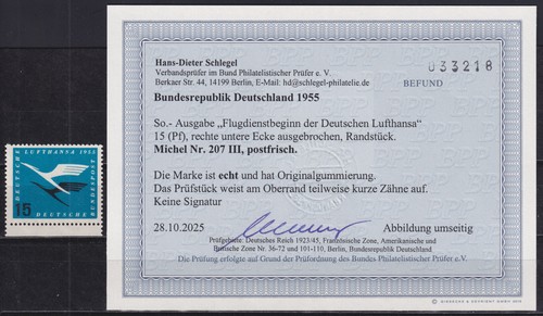 Bund lufthansa 207 - nr,