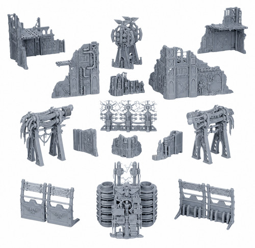 Warhammer geländepaket - warhammer,