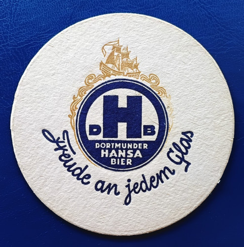 Bierdeckel brauerei dortmunder - bierdeckel,