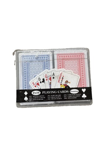Romme poker spielkarten x - romme, 2