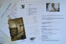 13) Takashi Murakami signiert Pressemappe signed autograph Signatur Autogramm