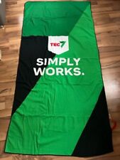 Mikrofaser Badetuch Handtuch TEC 7 grün-schwarz Gr. ca. 180 x 90 cm / Neu