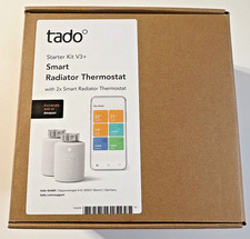 Tado Smart Radiato Thermostat Starter Kit V3+ mit 2x Thermostaten und 1x Bridge