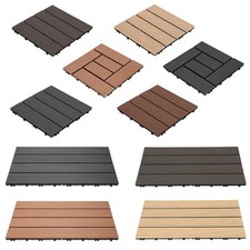 Terrassenfliesen Holzfliesen