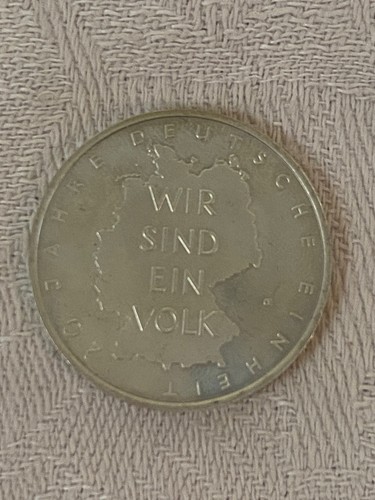 Euro münze 925 silber - 10,