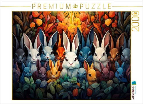 Calvendo puzzle kaninchen - kaninchen,