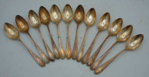 Jugendstil teelöffel - 12,