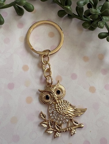 Eule mit strass glitzer - eule,