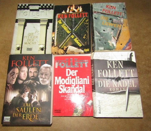 Ken follett romane titel - 6x,