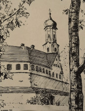 Sankt Georg Kirche in Isny im