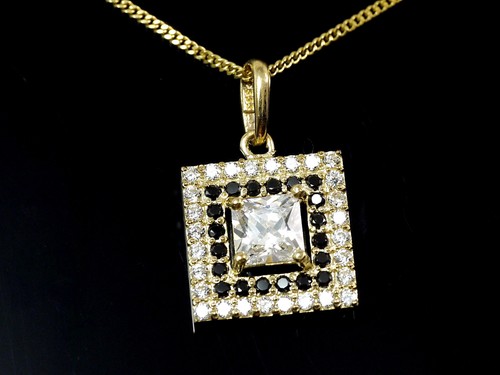 333 kleiner gold - anhänger, mit