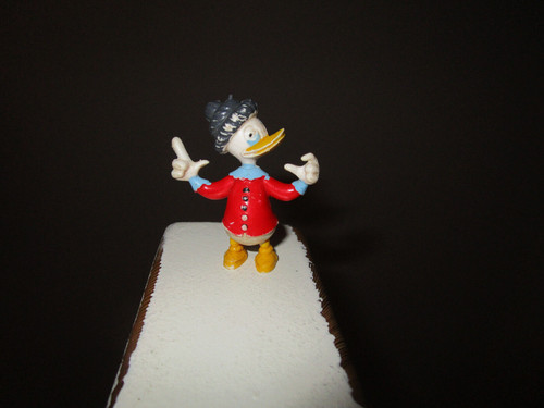 Oma duck figur rarität - oma-duck-figur, rote