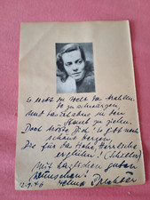Altes opern originalautogramm - altes,