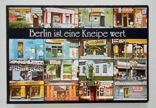 AK BERLIN Kneipen # Zum Dicken Zille, The London Tavern, Zickenstall, Krug u.a.