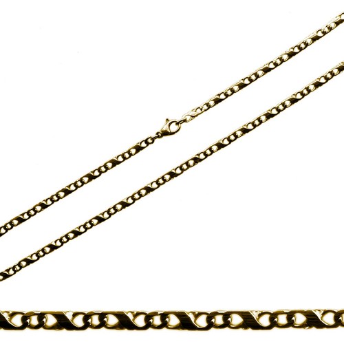 Massive gliederkette 585 - massive, 585/-
