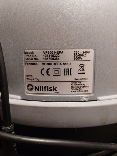 Nilfisk vp300 hepa - nilfisk,